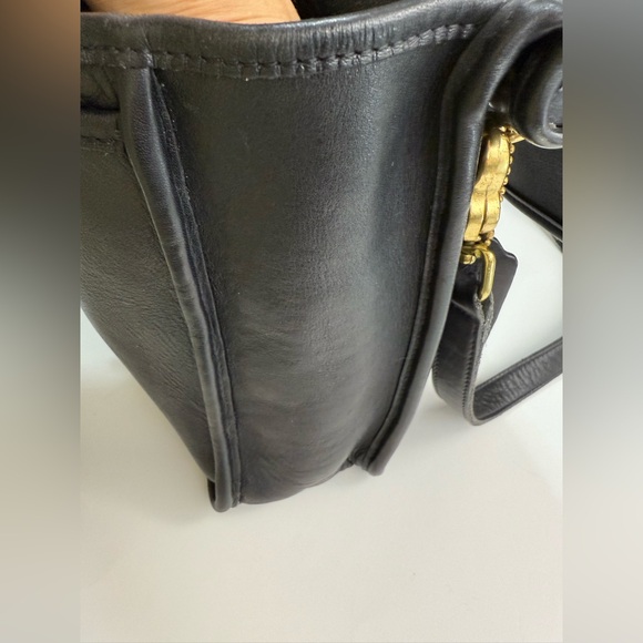 Coach Classic Black Willis Top Handle Crossbody Bag Style No. 9927 - Picture 12 of 14